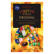 Fazer Chocolate Liqueur Fills Assortment Box (Rum, Punsch, Marashino, Cherry Brandy) 150g