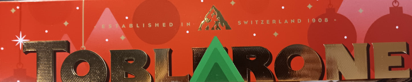 Toblerone Christmas Sleeve 360g