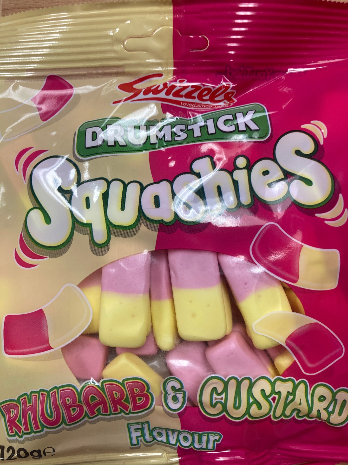 Squashies: Rhubarb & Custard