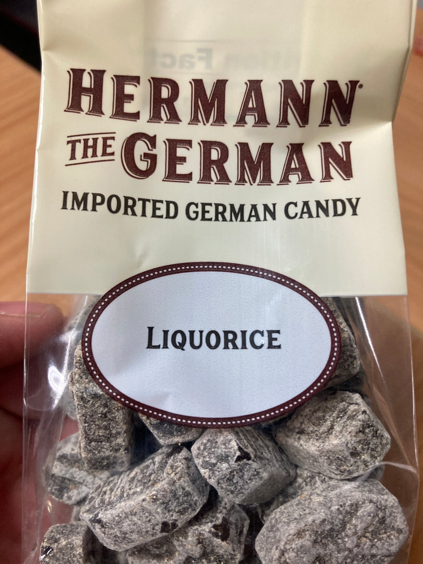 Hermann the German Liquorice Hard Candy