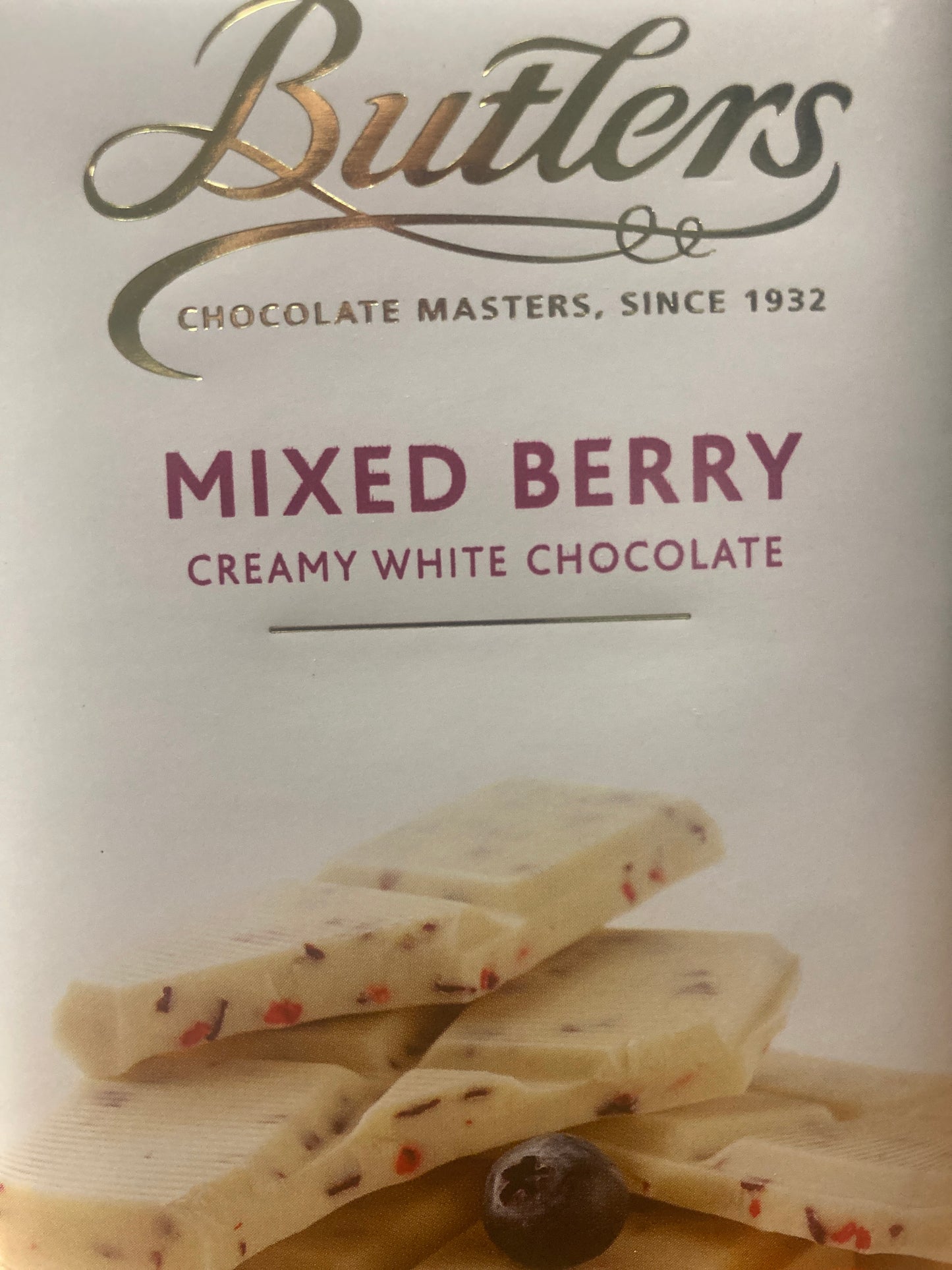 Mixed Berry White Chocolate