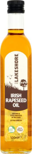 Lakeshore Cold Pressed Extra Virgin Rapeseed Oil (250g)
