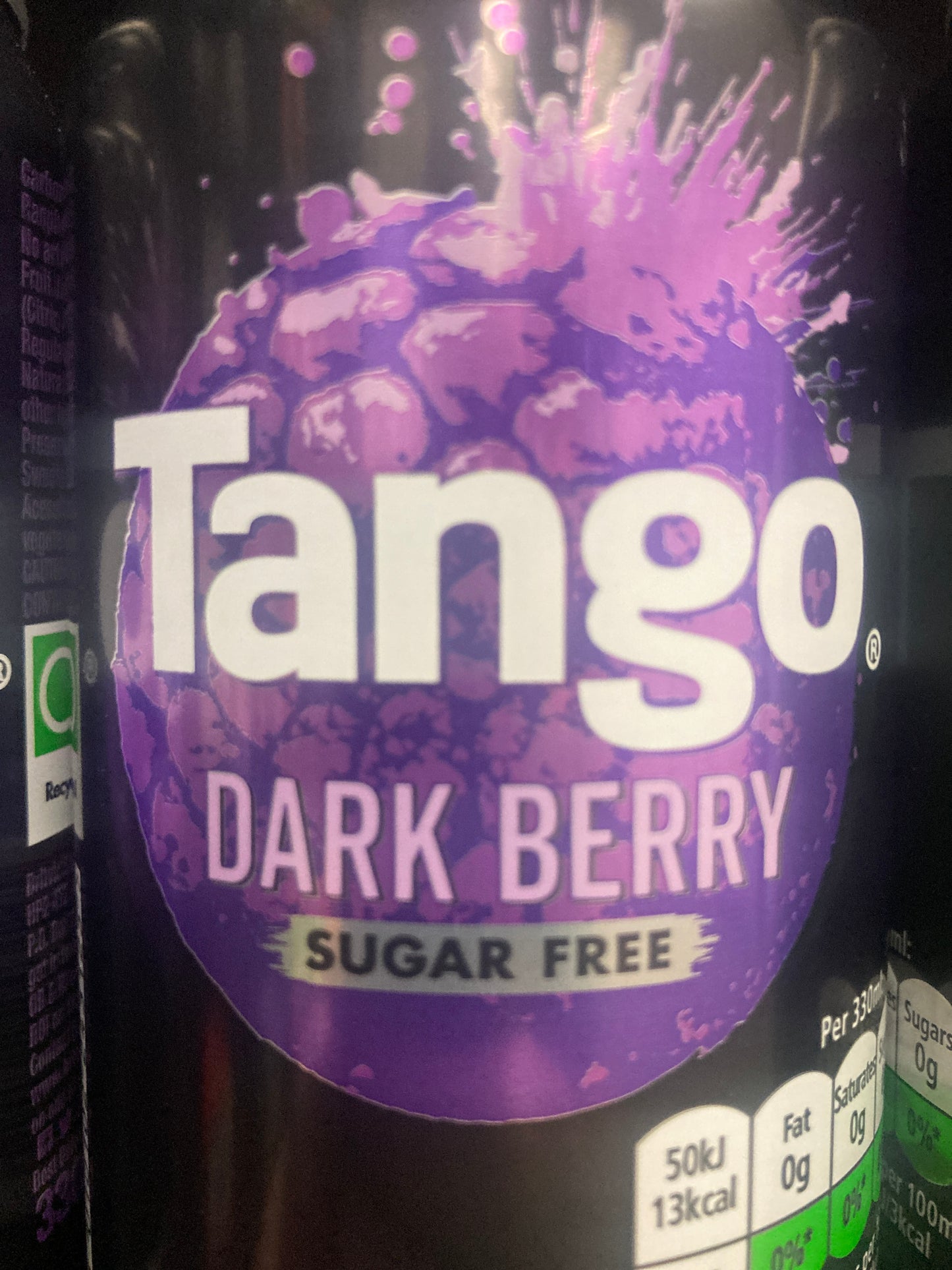 Tango Dark Berry- Sugar Free