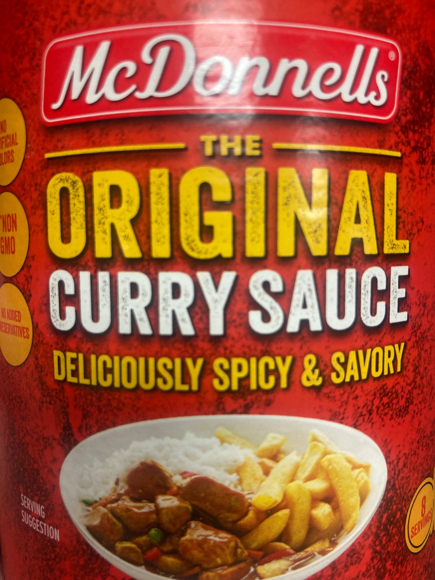 McDonnells Original Curry Sauce Tub