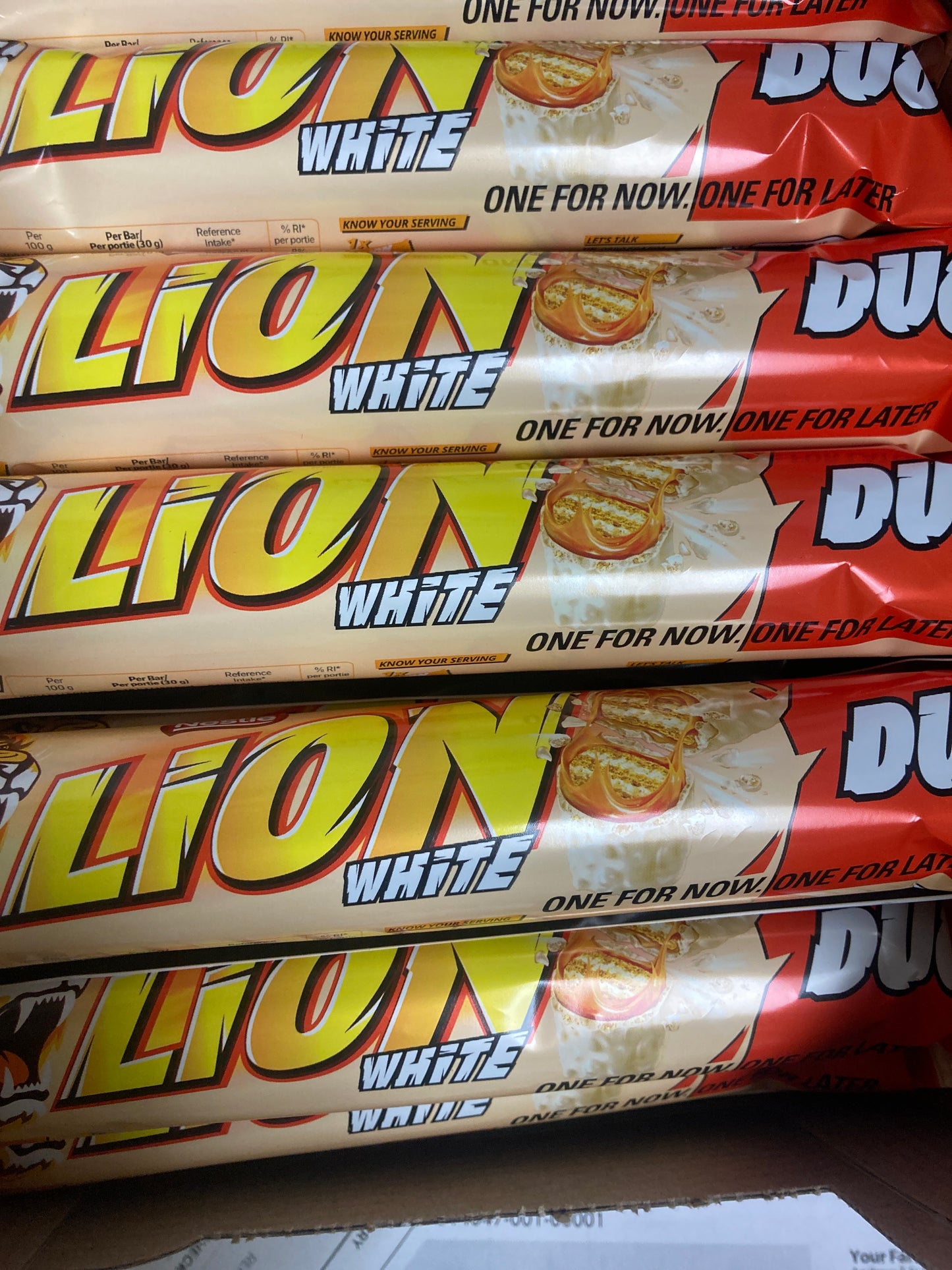 Nestle Lion Bar White Duo 60g
