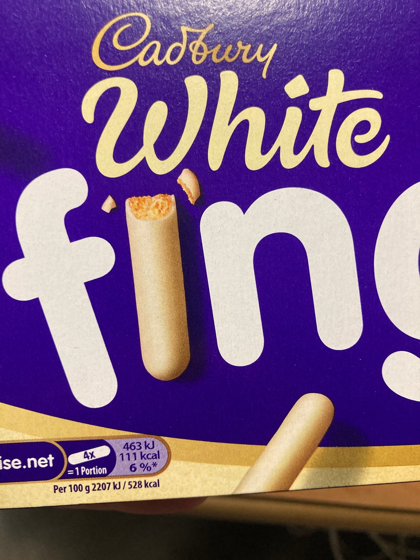 White Chocolate Fingers