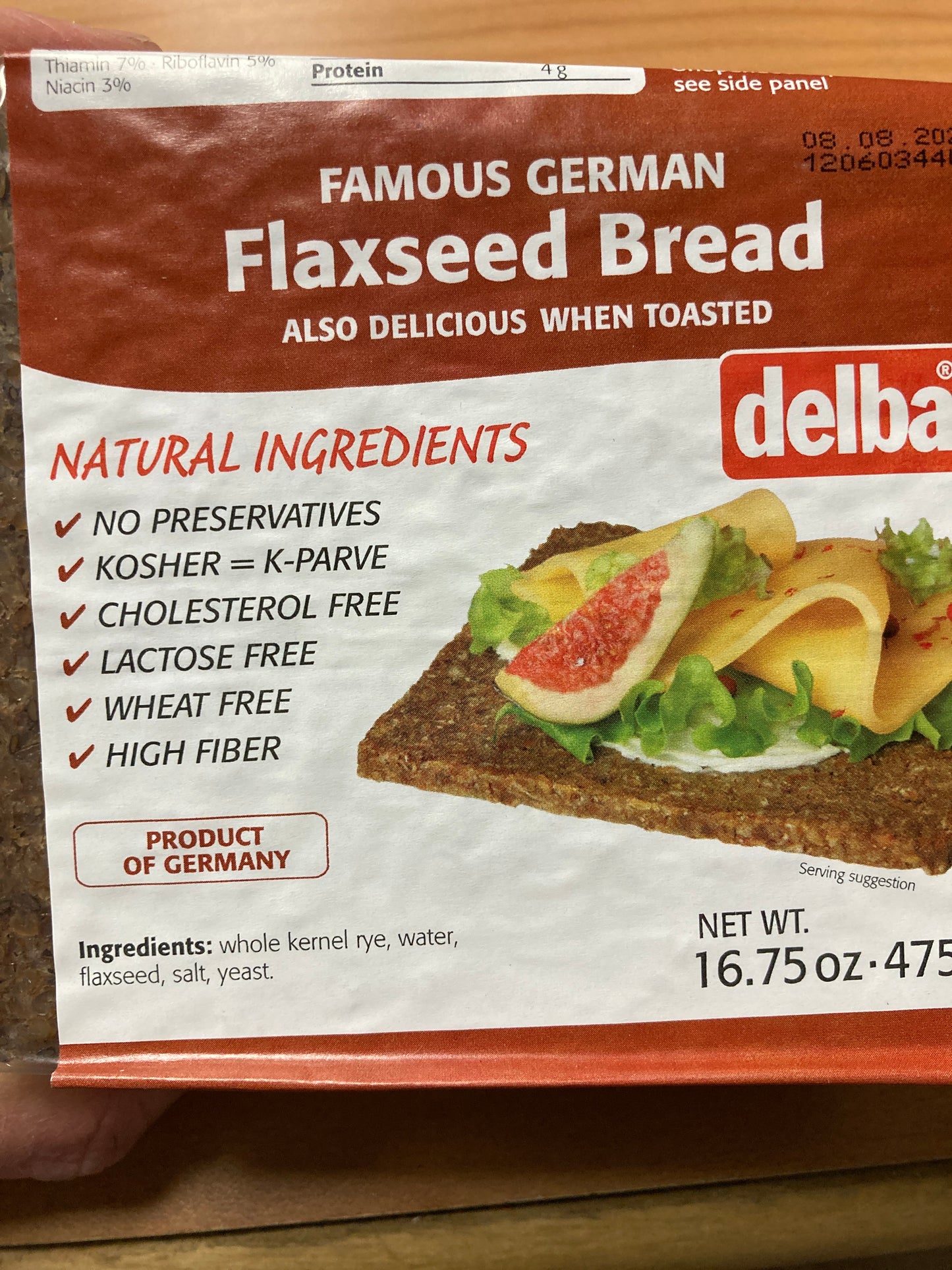 Delba Flaxseed Bread