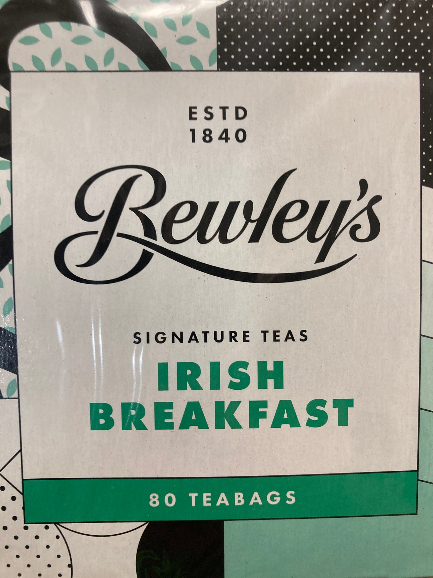 Bewley's: Irish Breakfast Tea: 80 Bags 250g (8.8oz)
