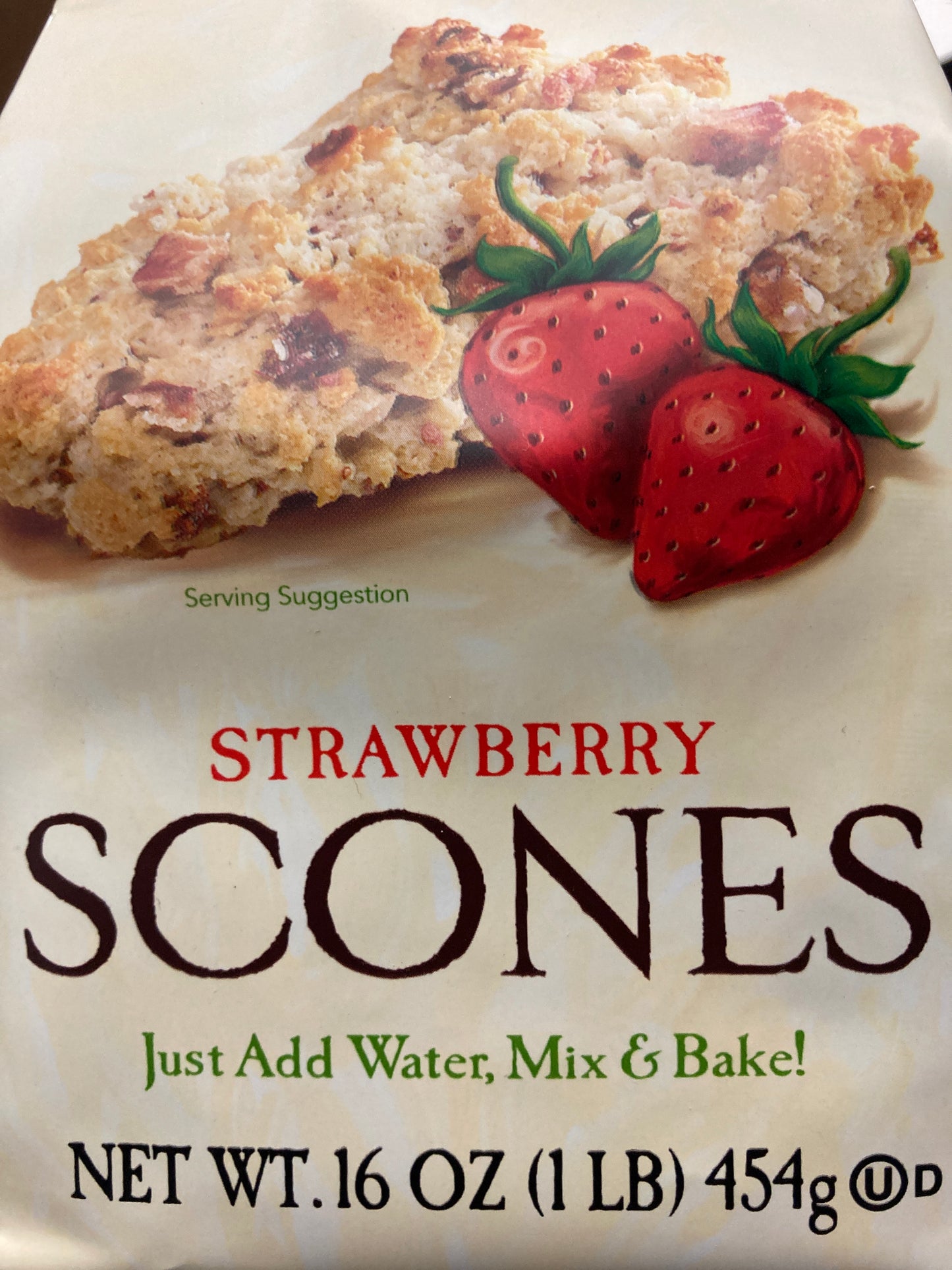 Sticky Fingers: Strawberry Scone Miz