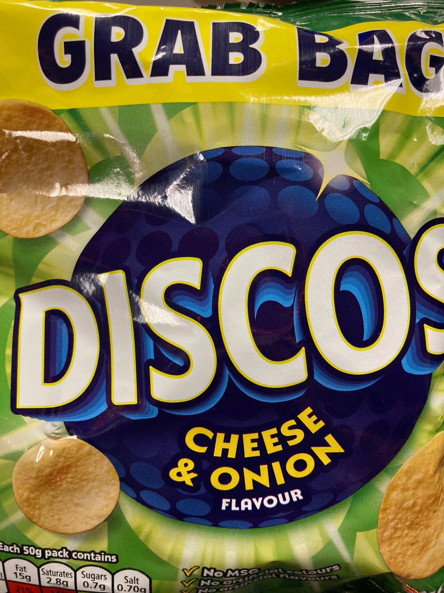Discos Cheese & Onion