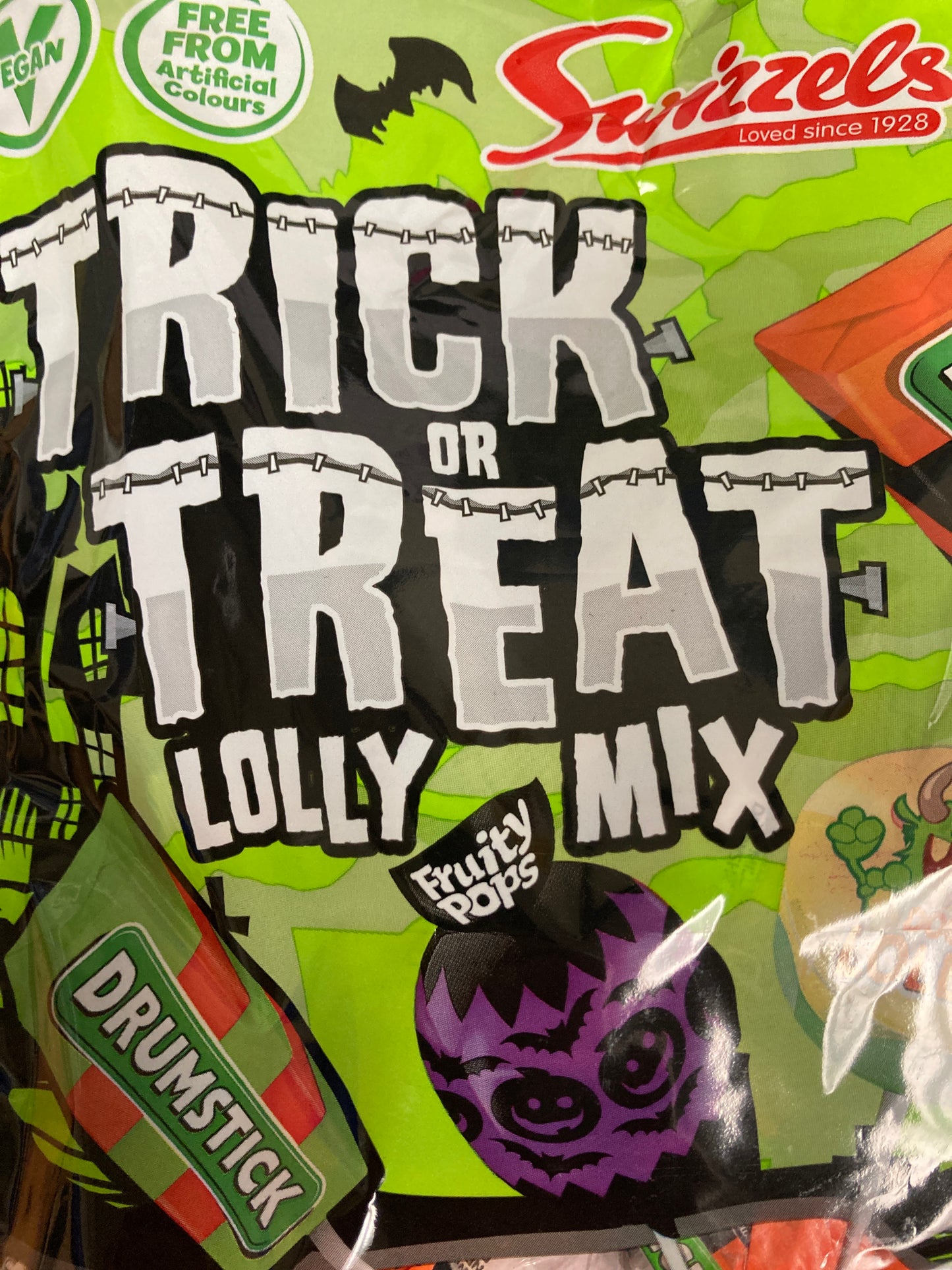 Swizzels Trick or Treat Lolly Mix