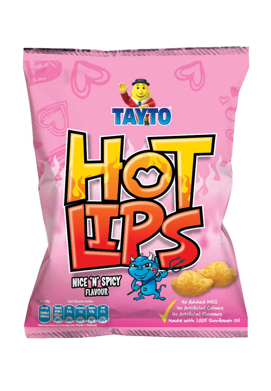 Tayto Hot Lips (42g)