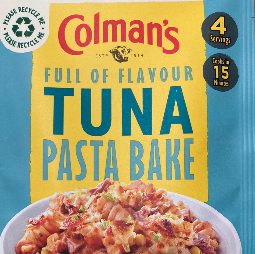 Colman’s Tuna Pasta Bake