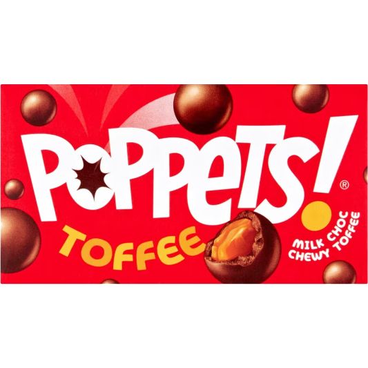 Poppets! Chew Toffee, 36g