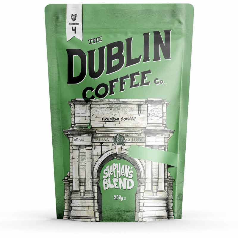 The Dublin Coffee Company Stephen’s Blend Coffee 250g, Whole Bean