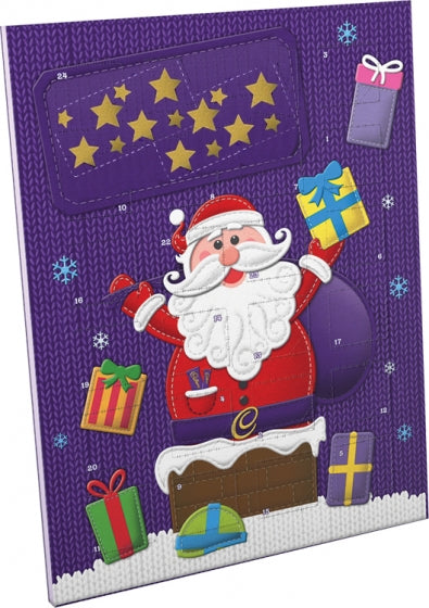 Cadbury: Dairy Milk: Milk Chocolate Advent Calendar 90g (3.2oz) 2023