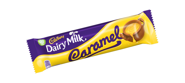 Cadbury: Dairy Milk: Caramel: Small Bar 45g (1.6oz)