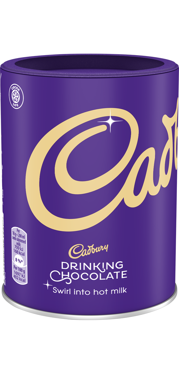 Cadbury: Drinking Chocolate: Powder 250g (8.8oz)
