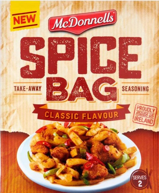 McDonnells: Spice Bag: Classic Flavour Mix: Pouch 40g (1.4oz) COPY