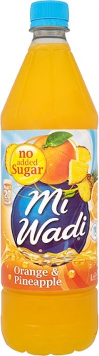 MiWadi: Orange & Pineapple: NAS Concentrate 1L (33.8fl oz)