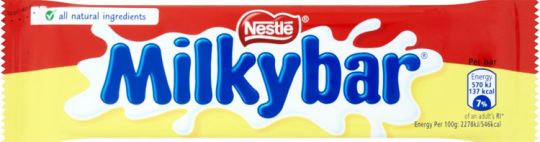 Milkybar: Medium Bar 25g (0.88oz)