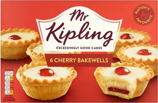 Mr. Kipling: Cherry Bakewells 318g (11.2oz)