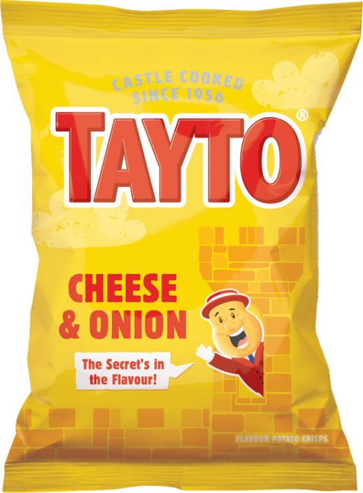 Tayto NI: Cheese & Onion 32.5g (1.1oz)