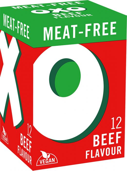 Oxo: Meat-Free Beef Flavour Stock Cubes 71g (2.5oz)
