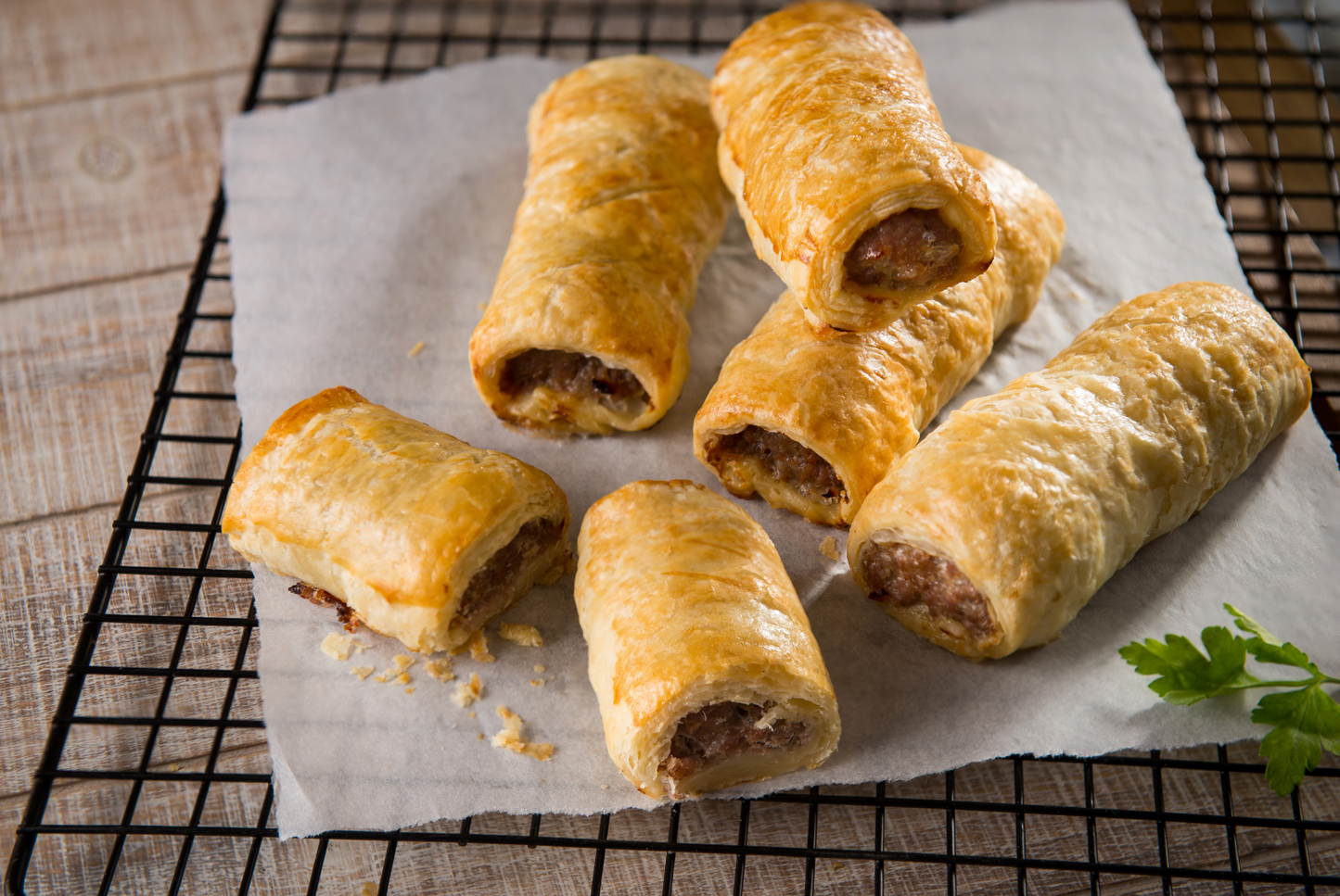 Pouch Pies: Sausage Rolls: Pork: 4 Pack 397g (14oz)