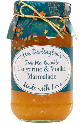 Mrs. Darlington's: Tangerine & Vodka Marmalade 340g, Expires November 2024