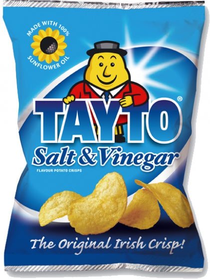 Tayto: Salt and Vinegar 37g (1.3oz)