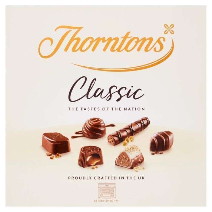 Thorntons Classic Assorted Chocolates Collection 262g (9.2oz) EXPIRE