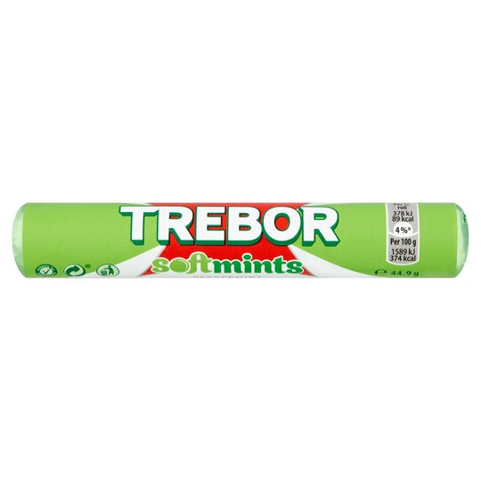 Trebor: Softmints: Peppermint 44.9g (1.6oz)