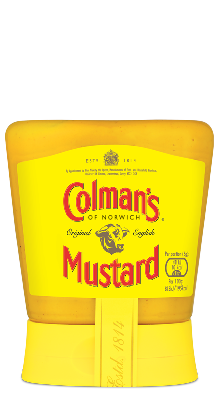 Colman's: English Mustard: Squeezy 150g (5.3oz)
