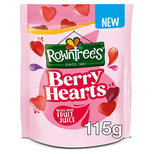 Rowntree's: Berry Hearts: Pouch 115g