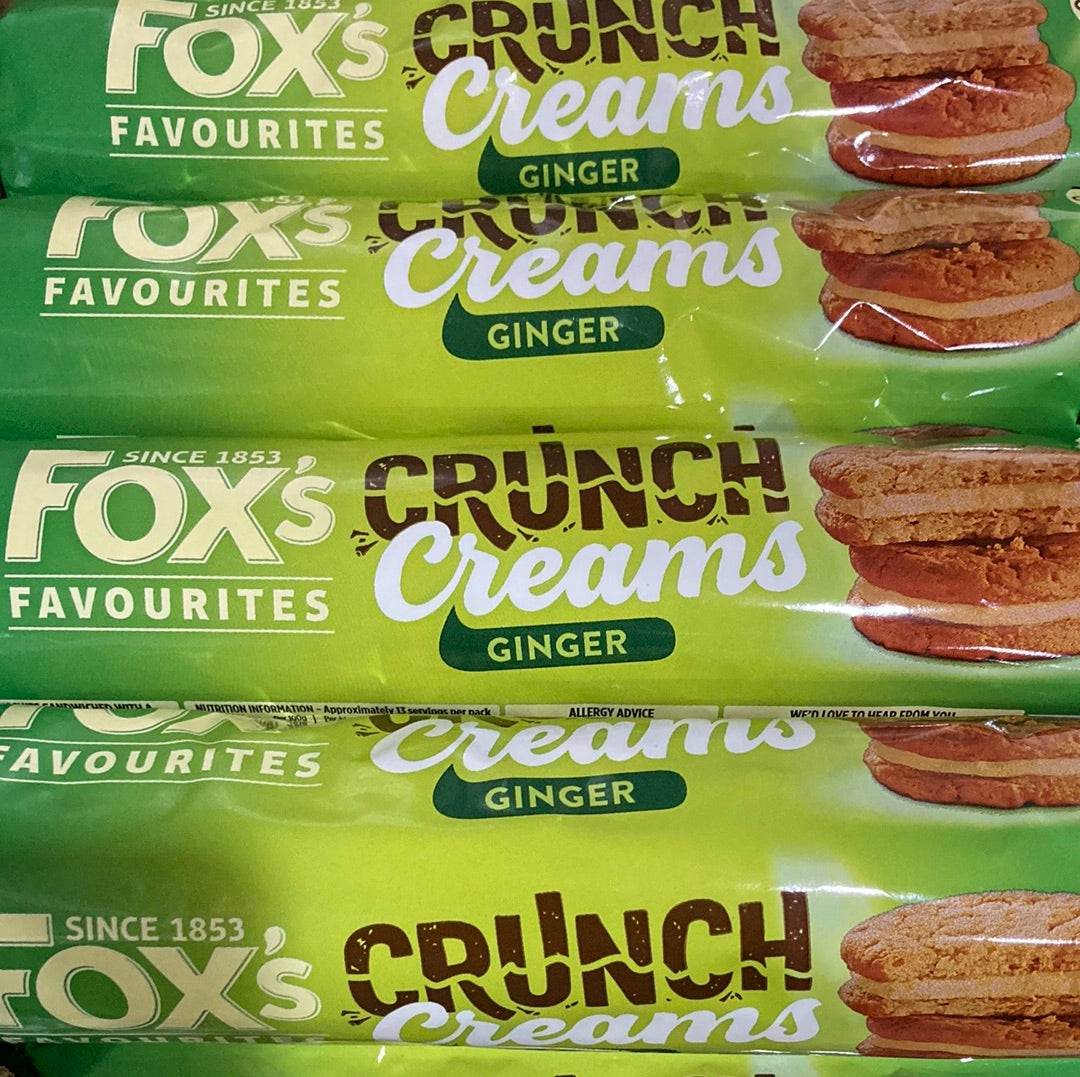 Fox’s Ginger Crunch Creams