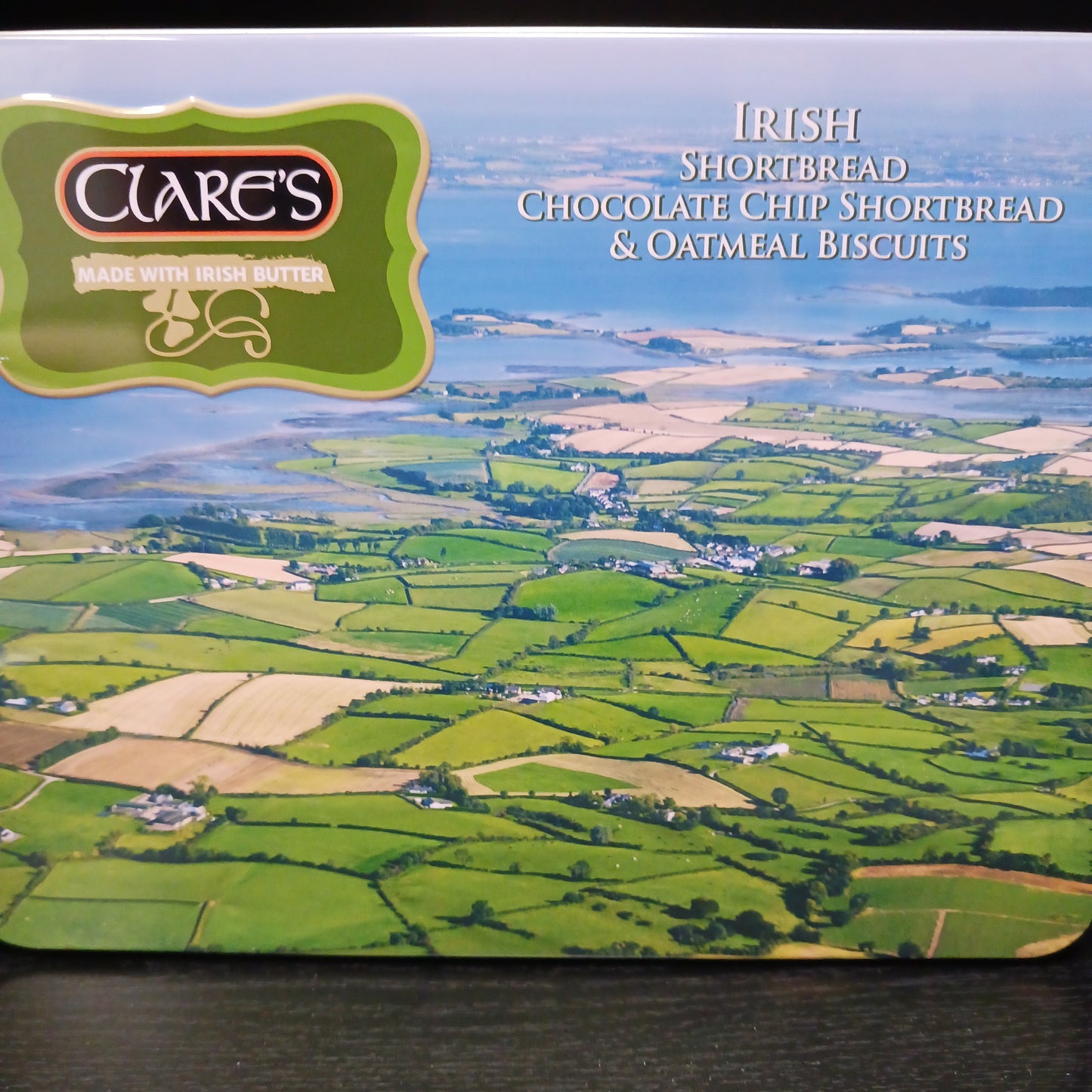 Clare Shortbread Selection Tin, Aerial