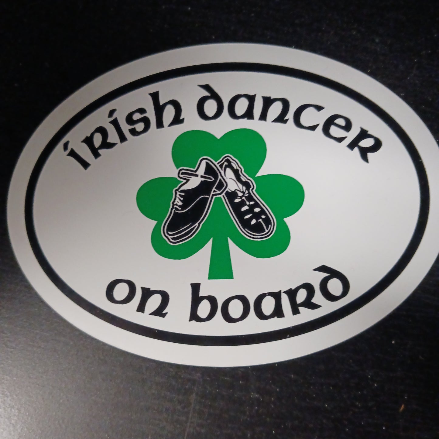 Irish Dancer On Board Magnet