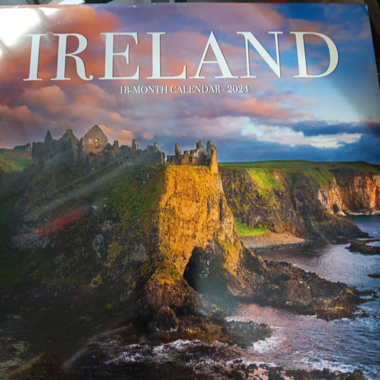 Ireland wall calendar 2025