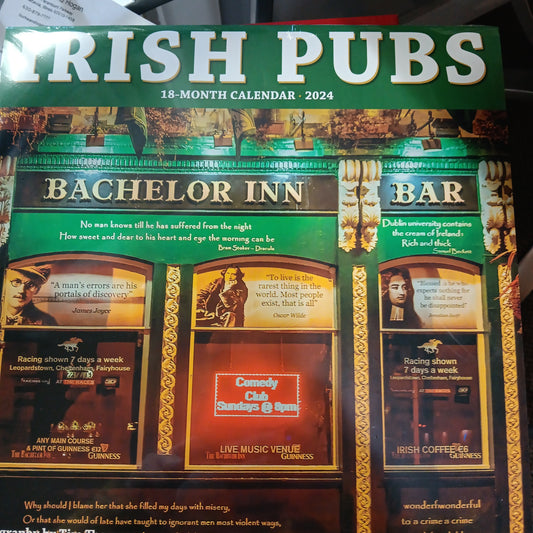 Irish Pubs Wall Calendar