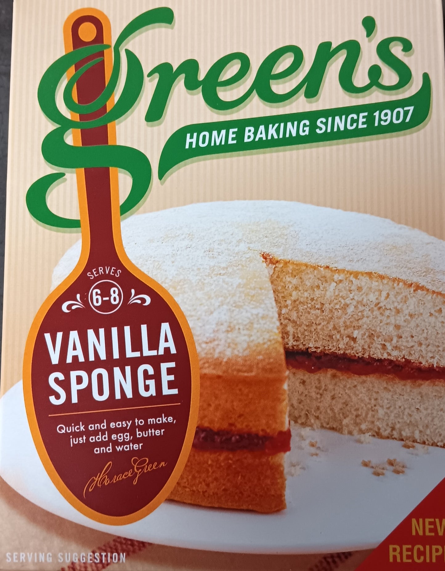 Green's Vanilla Sponge