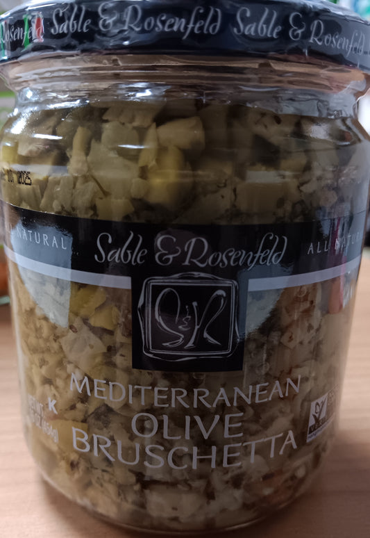 Sable and Rosenfeld Mediterranean Olive Bruschetta 454g