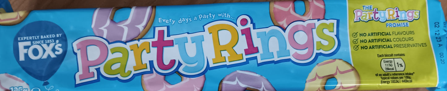 Fox’s Party Rings