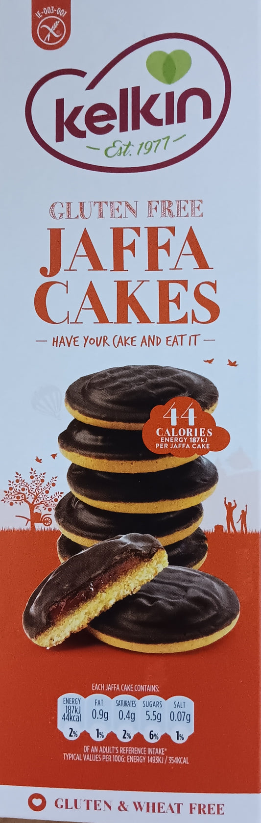 Kelkin Gluten Free Jaffa Cakes (150g)