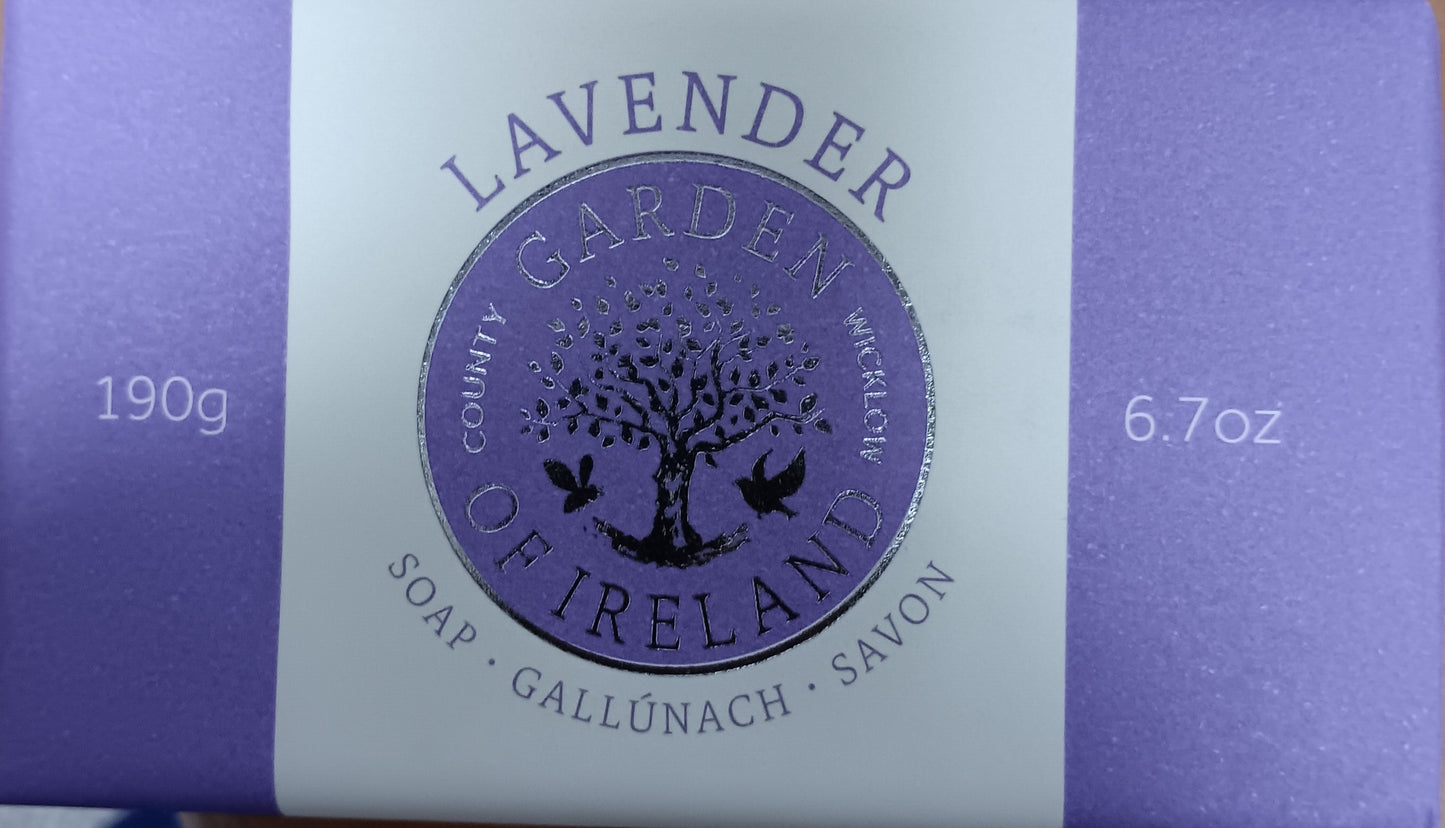 Garden of Ireland Lavender Bar Soap