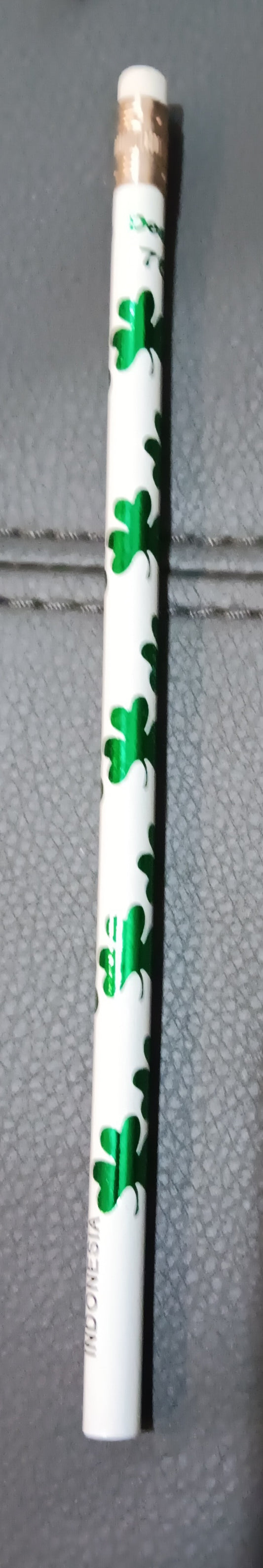 Pencil Green Shamrocks