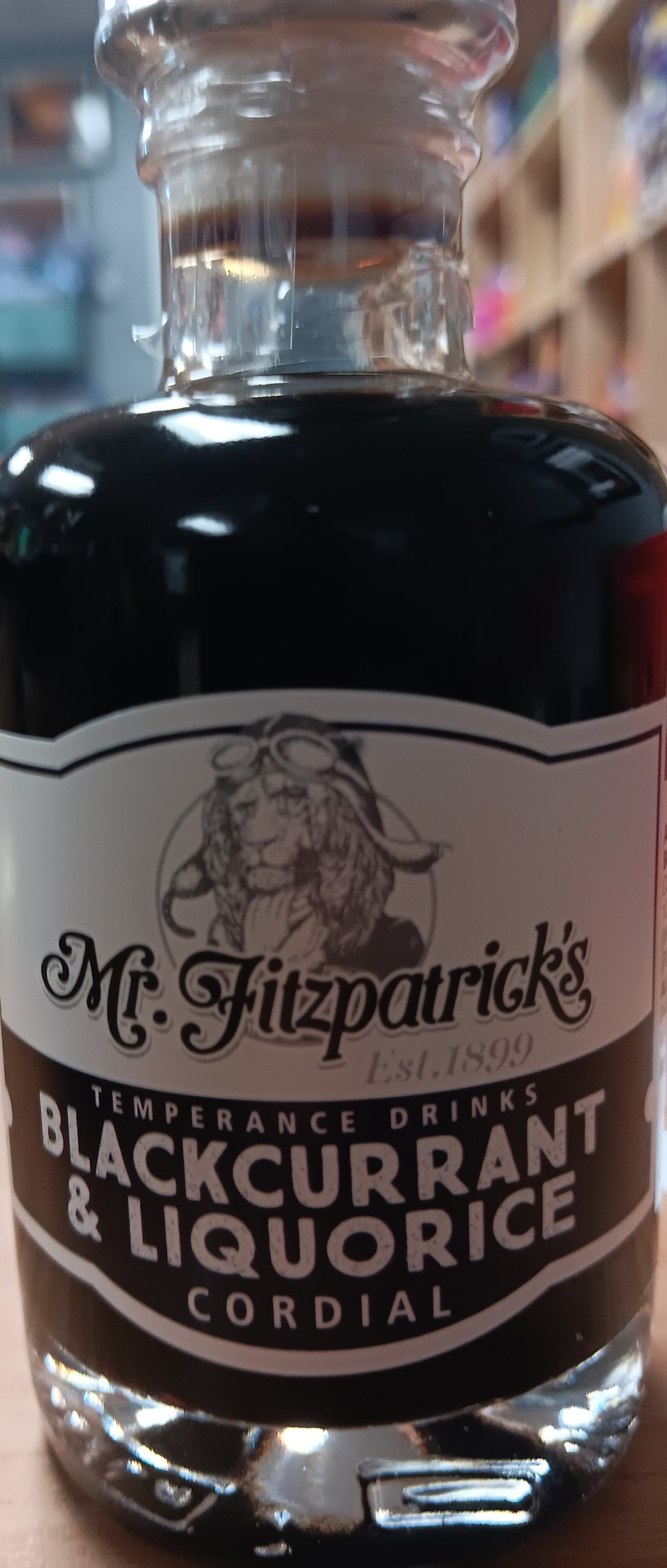 Mr. Fitzpatrick's Blackcurrant and Liquorice Cordial (100mL)