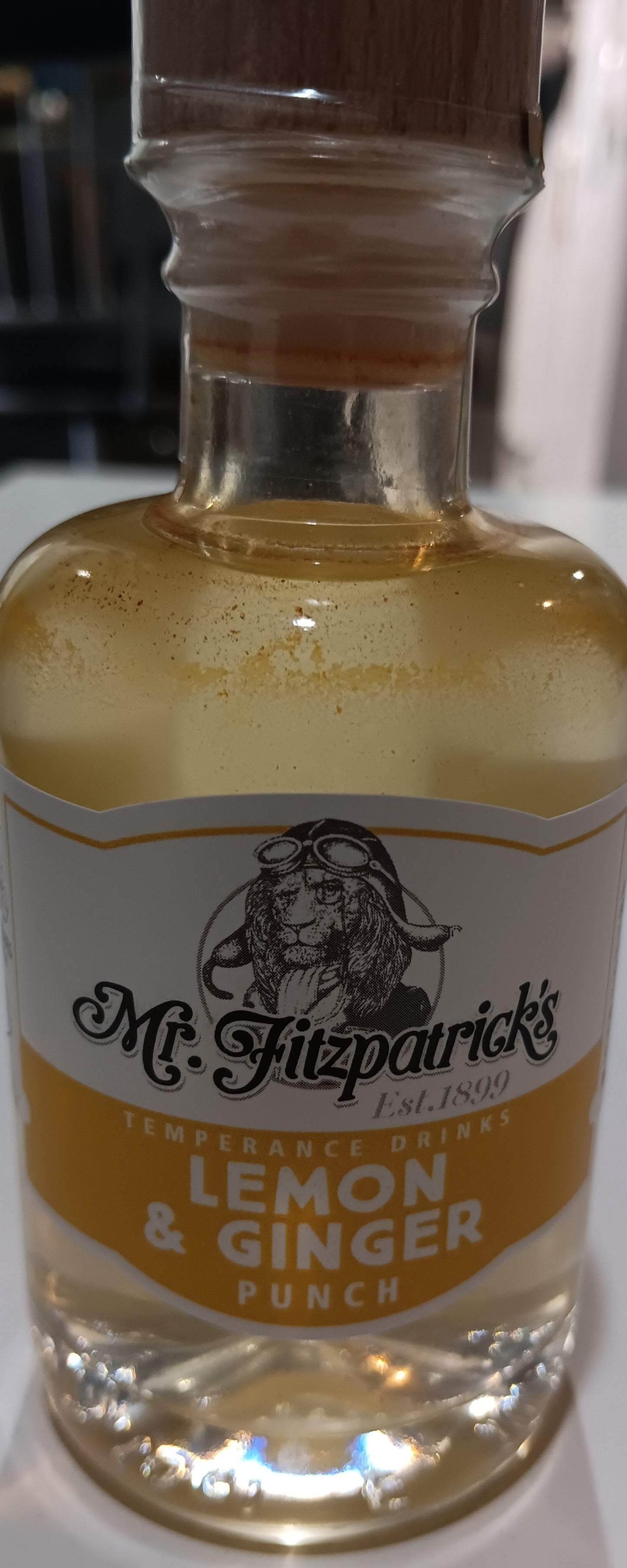 Mr Fitzpatrick's Lemon and Ginger Cordial (100mL)