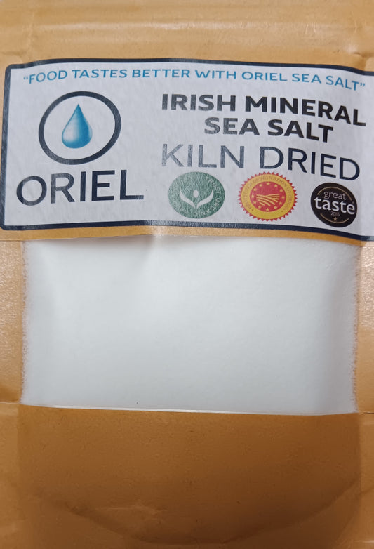 Oriel Irish Mineral Sea Salt, Kiln Dried 3.5oz