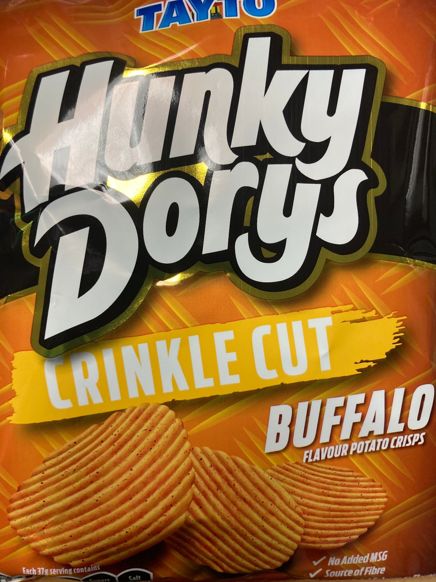 Hunky Dorys: crinkle cut Buffalo